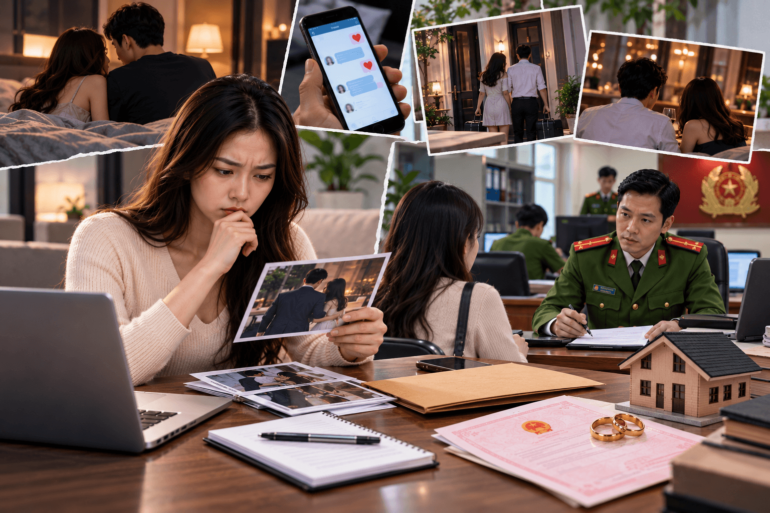 Cần làm gì khi phát hiện hành vi ngoại tình có dấu hiệu vi phạm?