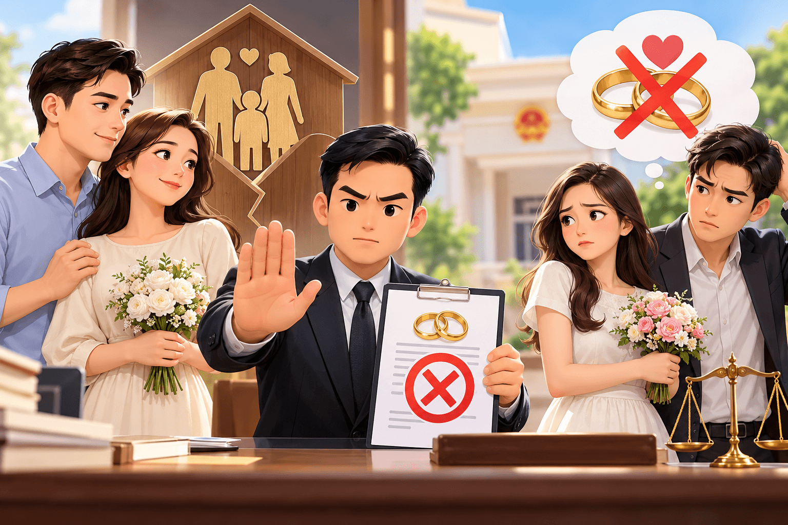 Đang có vợ/chồng mà đăng ký kết hôn với người khác bị xử lý thế nào?