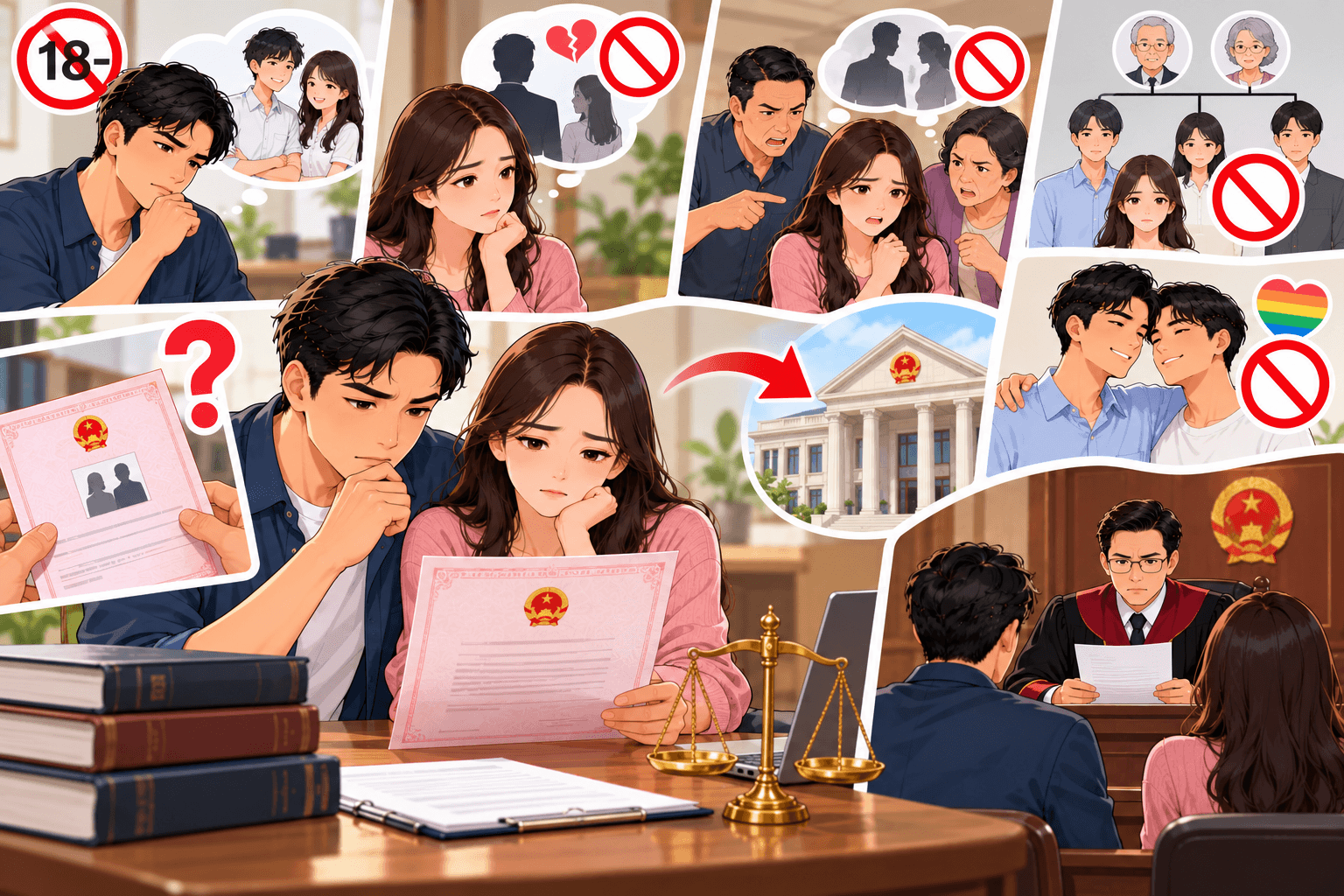 Đăng ký kết hôn nhưng vi phạm điều kiện thì có giá trị pháp lý không?