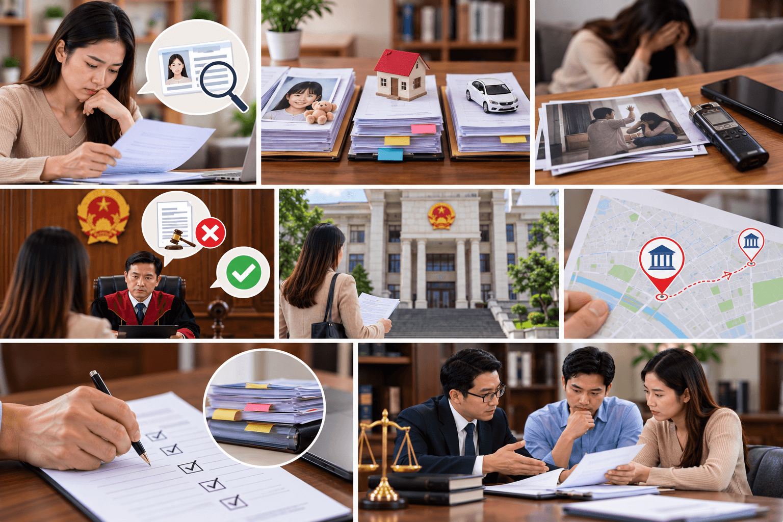 Một số lưu ý khi thực hiện thủ tục ly hôn