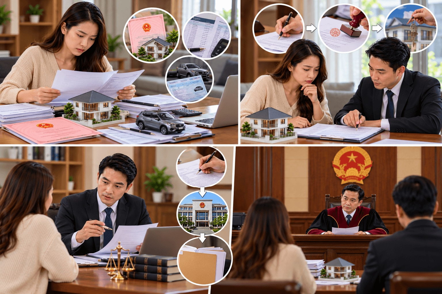 Người vợ cần làm gì khi chồng tự ý bán tài sản chung?