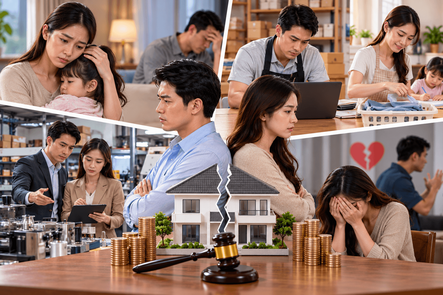 Những yếu tố ảnh hưởng đến tỷ lệ chia tài sản chung khi ly hôn