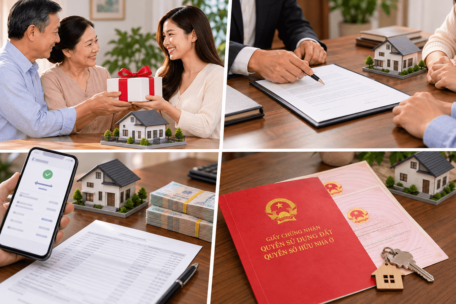 Những yếu tố giúp xác định tài sản được tặng cho riêng