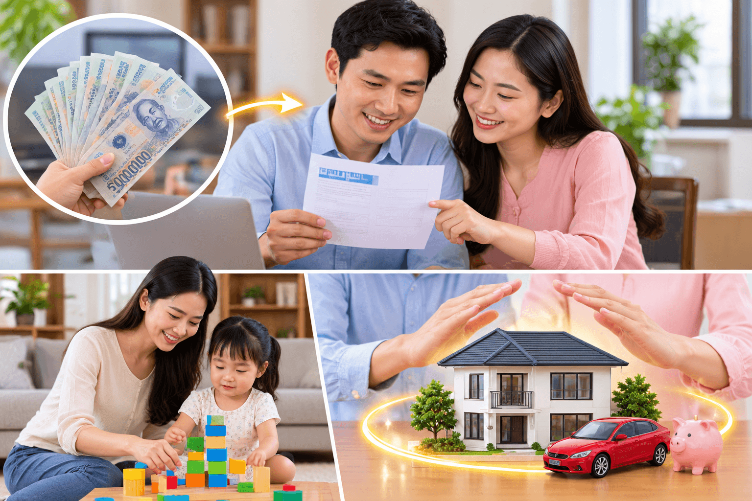 Tiền lương của vợ chồng có phải tài sản chung không?